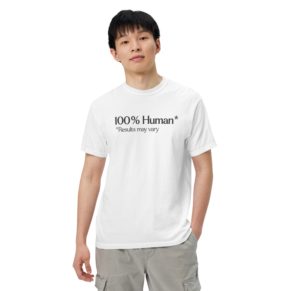 100% Human Classic Cotton Tee